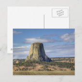 Teufelsturm National Monument Postkarte (Vorne/Hinten)