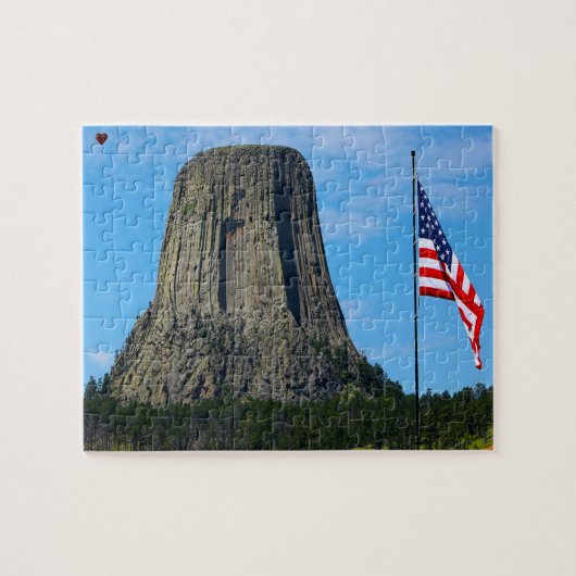 Teufelsturm Wyoming Puzzle (Horizontal)