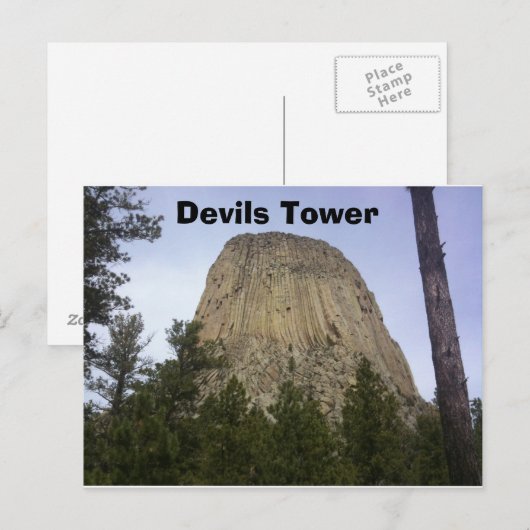 Teufelturm Postkarte (Vorne/Hinten)