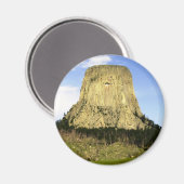 Teufelturm, Wyoming Magnet (Vorderseite/Rückseite)