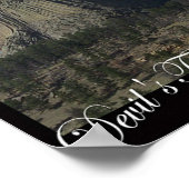 Teufelturm, Wyoming Poster (Ecke)