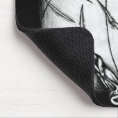 Teuflischer Basketball Mousepad (Ecke)