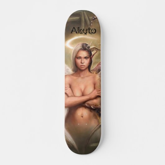 teuflischer Engel, Akuto Skateboard (Vorne)