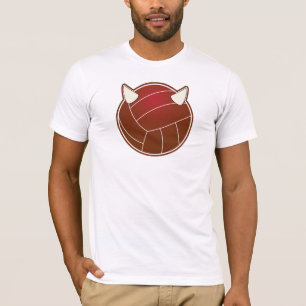 Teuflischer Volleyball T-Shirt