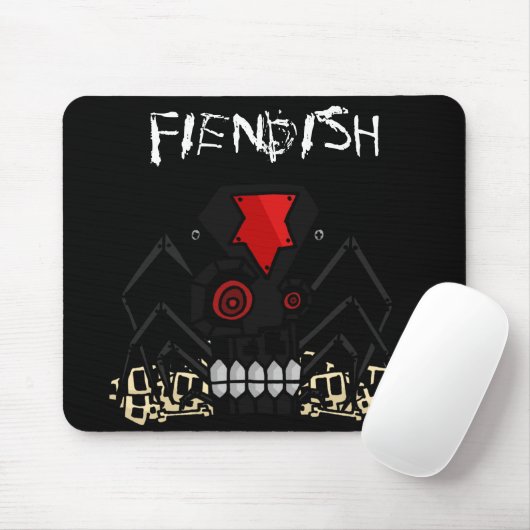Teuflisches Mousemat Mousepad (Mit Mouse)