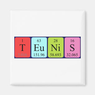 Teunis Periodenmagnet Magnet