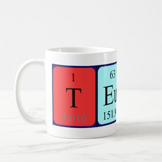 Teunis Periodenname Tasse (Links)