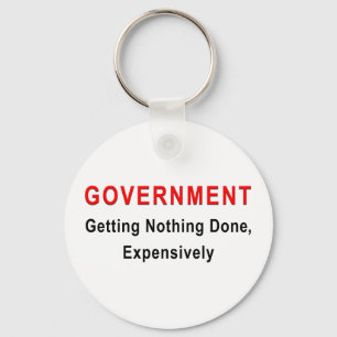 Teure Regierung Schlüsselanhänger