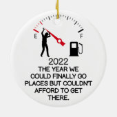 teurer Gaswitz 2022 Keramik Ornament (Hinten)