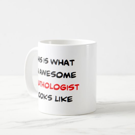 teuthologin, phantastisch kaffeetasse (Vorderseite Links)