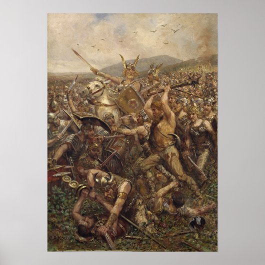 Teutoberg Forest Poster (Vorne)