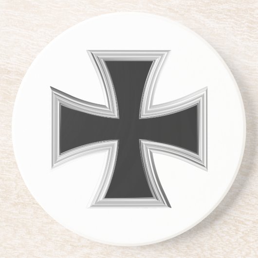 Teutonenkreuz Getränkeuntersetzer (Vorne)