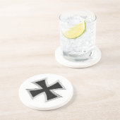 Teutonenkreuz Getränkeuntersetzer (Seite)