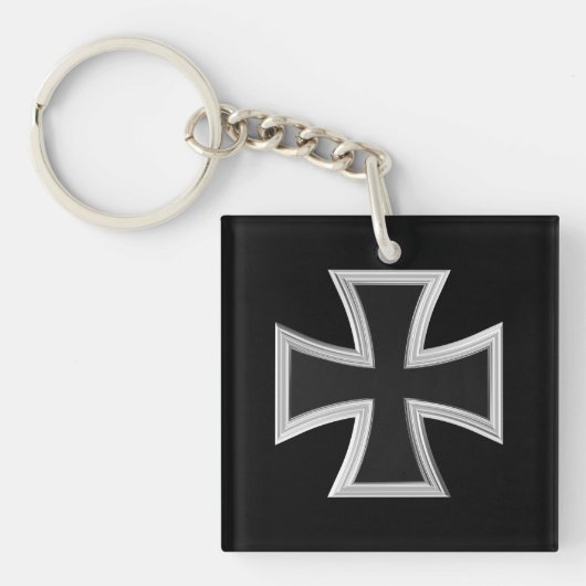 Teutonenkreuz Schlüsselanhänger (Vorderseite)