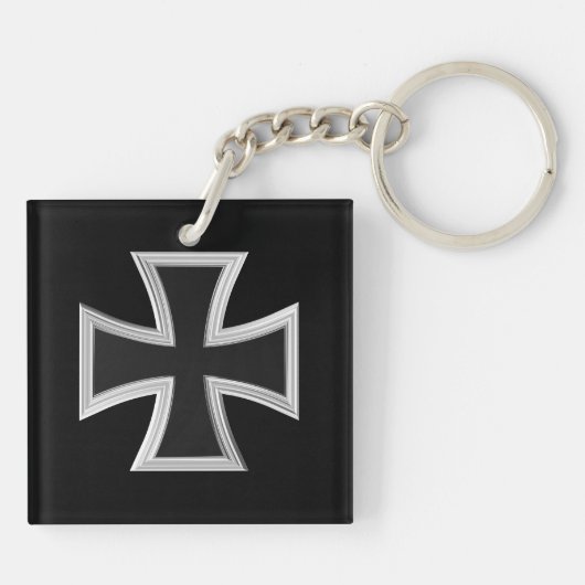Teutonenkreuz Schlüsselanhänger (Rückseite)