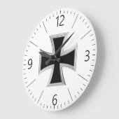 Teutonic cross große wanduhr (Winkel)