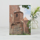 Teutonic Order Castle Neidenburg Einladung (Stehend Vorderseite)