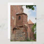 Teutonic Order Castle Neidenburg Einladung (Vorne/Hinten)