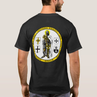 Teutonic Ritter mit mit Klinge u. Schild Shirt