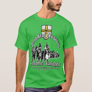 Teutonische Ritter Jerusalem Kreuzfahrer T-Shirt