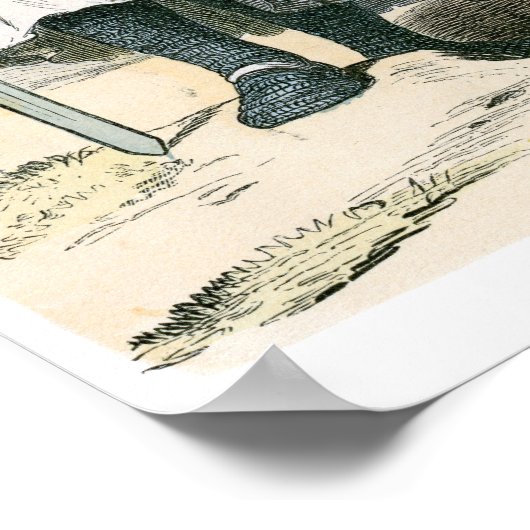 Teutonische Ritter Poster (Ecke)