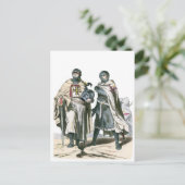 Teutonische Ritter Postkarte (Stehend Vorderseite)
