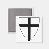 Teutonische Rittermatte Magnet (Vorderseite/Rückseite)