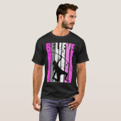 Teve Glauve Archery Archer Pink Bow Arrow Niedlich T-Shirt (Vorne ganz)