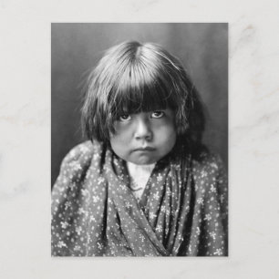 Tewa Indian Girl, 1905 Postkarte