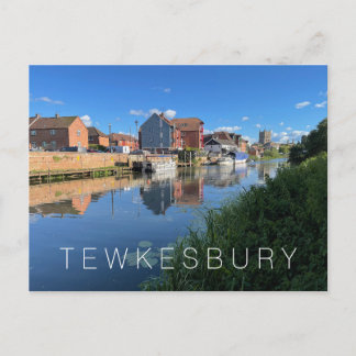 Tewkesbury Feiertagspostkarte