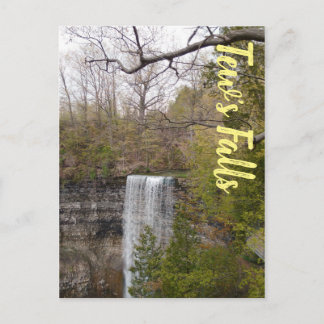 Tews Falls Hamilton Ontario Kanada Postcard Postkarte