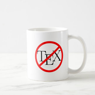 TeX ist zum Kotzen Tasse
