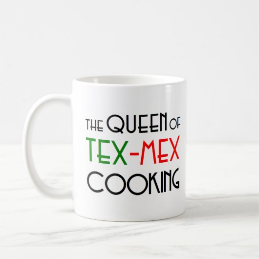 Tex-Mex-Kochkönigin Kaffeetasse (Links)