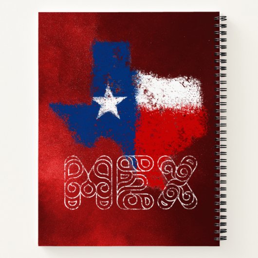 Tex Mex-Notebook Notizblock (Rückseite)