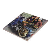 Tex-Motorrad Fliese (Seite)