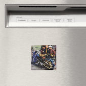 Tex Motorrad Magnet (In Situ (Geschirrspüler))