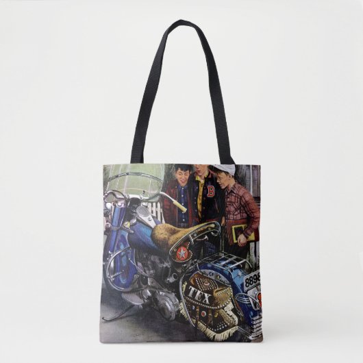 Tex-Motorrad Tasche (Vorderseite)