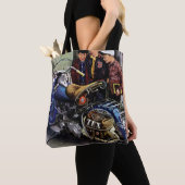 Tex-Motorrad Tasche (Von Nahem)