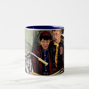 Tex Motorrad Zweifarbige Tasse