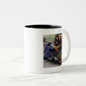 Tex-Motorrad Zweifarbige Tasse (VorderseiteRechts)