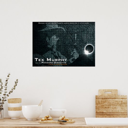 Tex Murphy: The Pandora Directive Poster [28"x20"] (Küche)