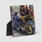 Tex’s Motorcycle Fotoplatte (Vorderseite)