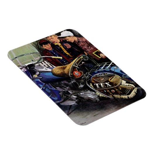 Tex’s Motorcycle Magnet (Rechte Seite)