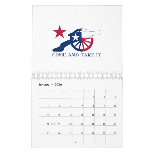Texan Cannon kommt und nimmt es Kalender (Jan 2026)