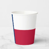 Texan Flag, Flag of Texas Pappbecher (Links)
