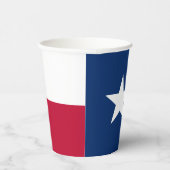 Texan Flag & Seal, Flag of Texas Pappbecher (Rechts)
