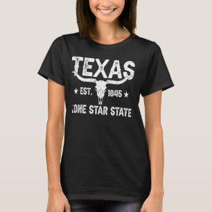 Texan Funny Texas Est 1845 T-Shirt