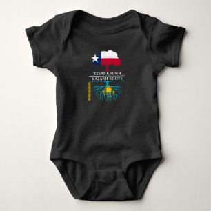 Texan gewachsen mit kasachischen Wurzeln Baby Strampler