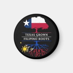 Texan gewachsen mit philippinischen Wurzeln Magnet