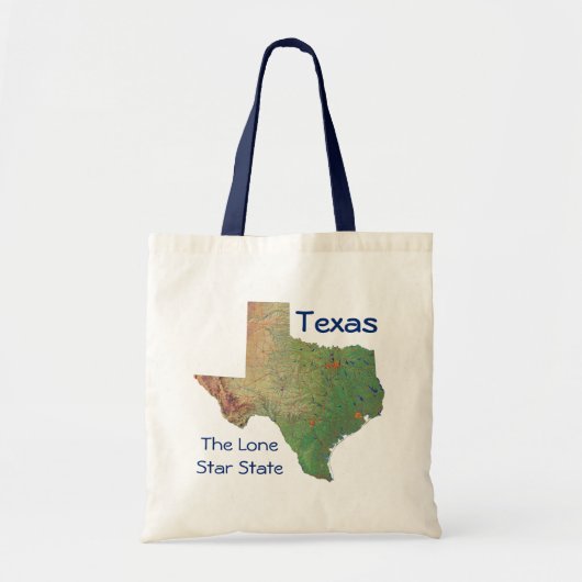 Texan-Karten-Tasche Tragetasche (Vorne)